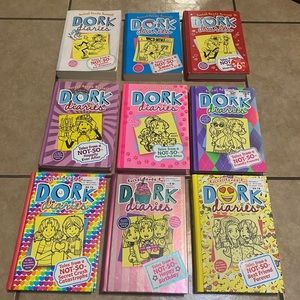 Dork Diaries 4, 5, 6, 8, 10, 11, 12, 13, 14